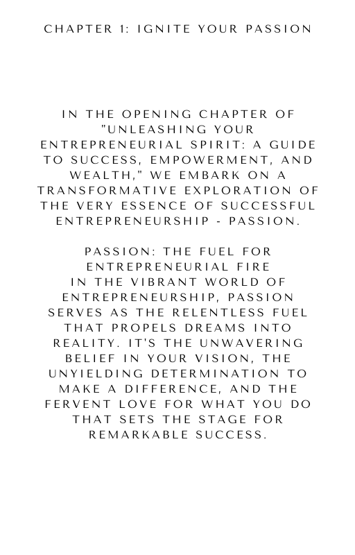 Unleashing Your Entrepreneurial Spirit: A Guide to Success, Empowerment, and Wealth (Digital)